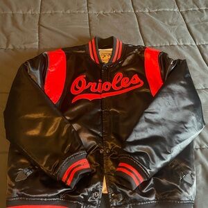 Mitchell & Ness Authentic Satin Jacket Baltimore Orioles 1970 Size Large 44